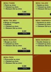 Menu Dinapoli Pizza 29 - les menus de midi