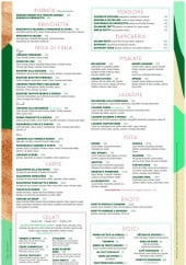 Menu Fuxia - Les plats à la carte