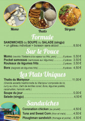 Menu Kafé Kanggui - Les plats, sandwichs et desserts,..