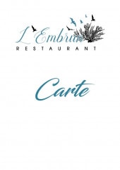 Menu L'Embrun - Carte et menu L&#039;Embrun Brest
