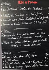 Menu Le Baragwin - Les entrées, plats et desserts