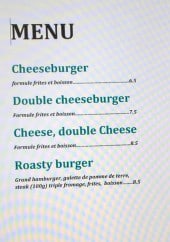 Menu Le Dellys - Les burgers