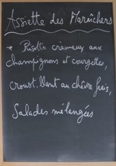 Menu Les Maraîchers - Les assiettes des maraîchers 