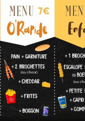 Menu O'Braisé - Les menus suite