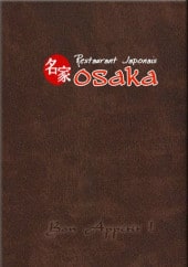 Menu Osaka - Carte et menu Osaka Brest