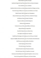 Menu Mille et Une Lunes - Les entrées:tourte de tome des pyrénées , palette d’huîtres fraîches et fumées...