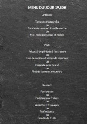 Menu Le Kerhuon - Menu du jour 