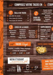 Menu Mord L'express - Tacos