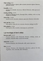 Menu Ty Déj - La carte