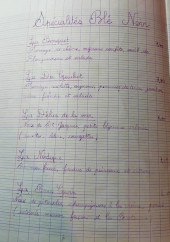 Menu Lizen - Spécialités blé noir