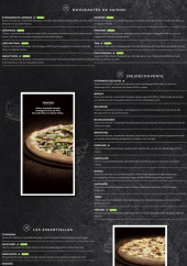 Menu Basilic & Co - Les pizzas