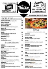 Menu Le Babbo - Carte et menu Le Babbo Nimes