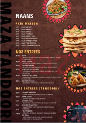 Menu Maza Tandoori - Les naans