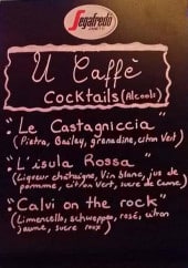 Menu U Caffè - Les cocktails
