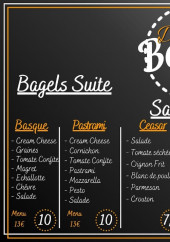 Menu Demeter bagel café - Les bagels suite