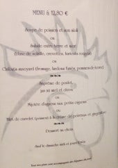 Menu Le Coq Hardi - Le menu à 12,8€