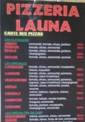 Menu Pizza Launa - Les pizzas