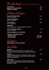 Menu Vin Chez Moi - Formules appero et salades