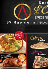 Menu L’Orient-Asie - La carte