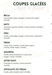 Menu Mona - Les coupes glacées page 2