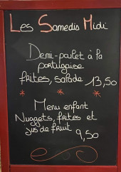 Menu Esta Minet - Un exemple de menu