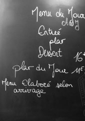 Menu Au Modern - Exemple de menu