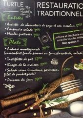 Menu Turtle Café - Les suggestions 