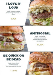 Menu Burger'N'co - Les burgers page 2