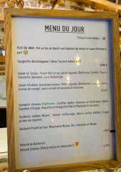 Menu Cyprien - Menu du jour