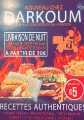 Menu Darkoum - Carte et menu Darkoum  Toulouse