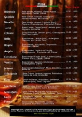 Menu La Grand' pizzeria - Pizzas suite