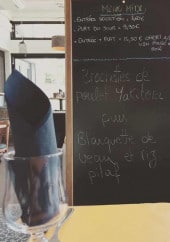 Menu Le 103 - Exemple de menu