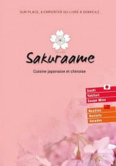 Menu Sakuraame - Carte et menu sakuraame toulouse