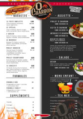 Menu Toulouse Factory - Les baguettes, assiettes et salades,...