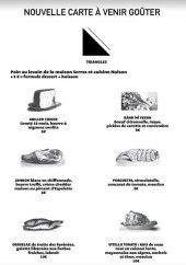 Menu Triangles - Nouvelle carte