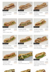 Menu Drive Mie - Les sandwiches