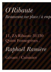 Menu O'Ribaute - Carte et menu O'Ribaute Quint Fonsegrives