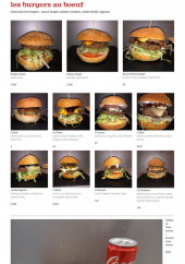 Menu Le burger des Pyrénées - Les burgers au boeuf