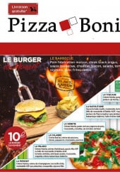 Menu Pizza Bonici - Nouvelles pizzas