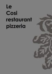 Menu Le Cosi - carte et menu Le cosi Saint-Lys