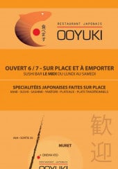 Menu Ooyuki - Carte et menu Ooyuki Muret