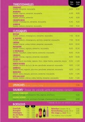 Menu Pizza Rello - Pizzas, salades et boissons