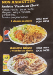 Menu Villa tacos burger - Les assiettes et salades