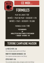 Menu Sporting Eat - Les formules et tartines campagne maison