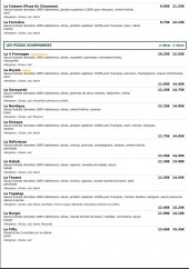 Menu Le Kiosque à Pizzas - Les pizzas gourmandes