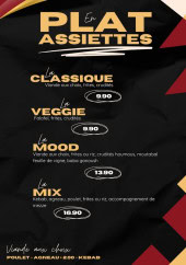 Menu Shawarmood - Les plats