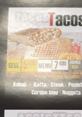 Menu Istanbul Grillade - Les tacos et sandwichs