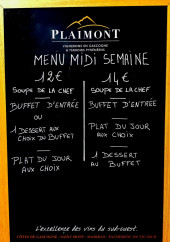 Menu la Pergola - Exemple de menu de la semaine