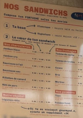 Menu Fortiche Club - Sandwich personnalisé