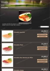 Menu Konnichiwa - Les Chirashis
